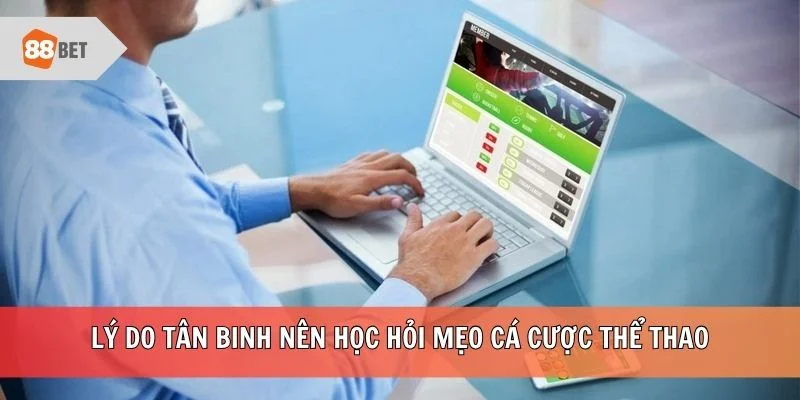Lý do tân binh nên học hỏi mẹo cá cược thể thao