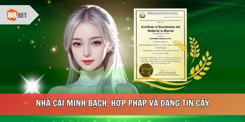 Nhà cái minh bạch, hợp pháp và đáng tin cậy